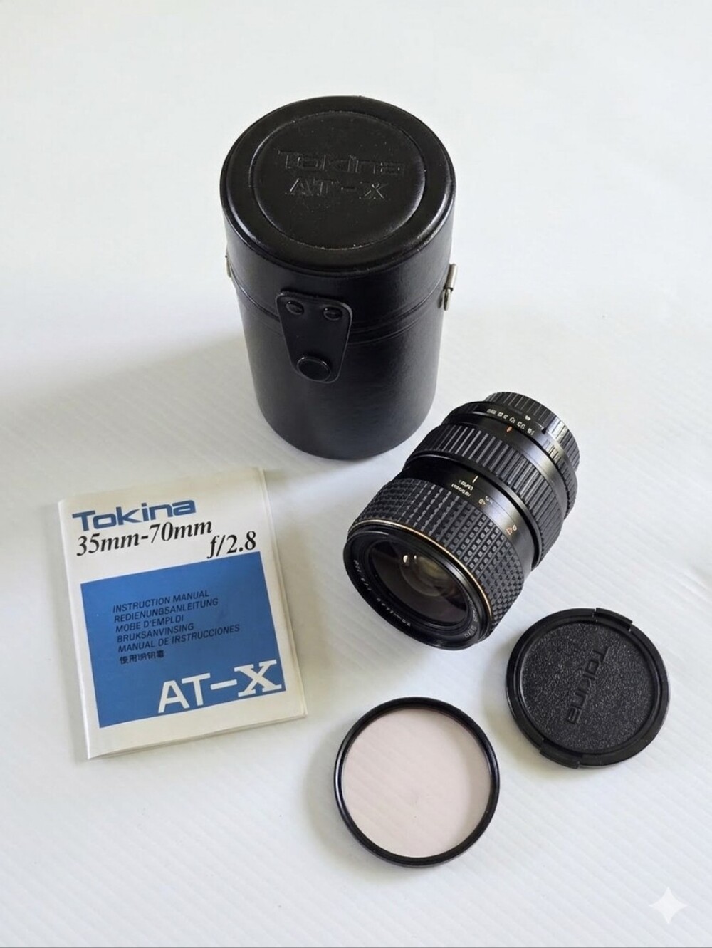 Tokina AT-X 35-70mm f/2.8 Lens for Nikon AI-S - Constant Aperture - MINT case